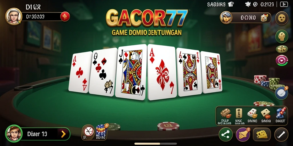 Tampilan gameplay GACOR77 yang seru dan kompetitif.