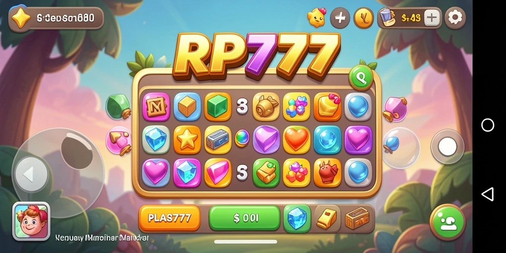 Tampilan gameplay RP777 yang seru dan menarik perhatian.