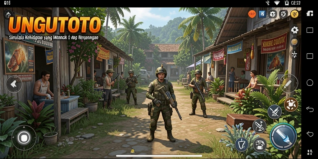 Gameplay <strong>UNGUTOTO</strong> yang menarik dengan interaksi sosial yang mendalam.