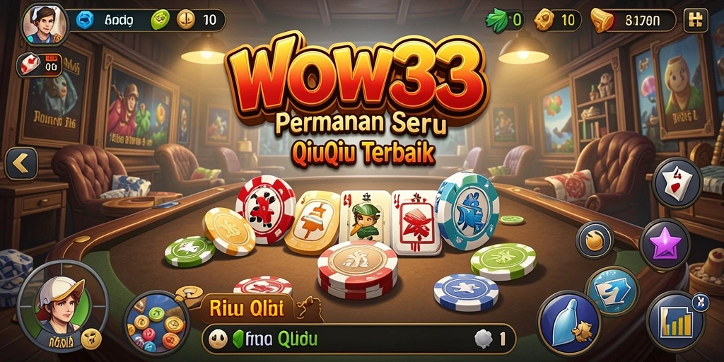 Tampilan menakjubkan dari gameplay QiuQiu WOW33.